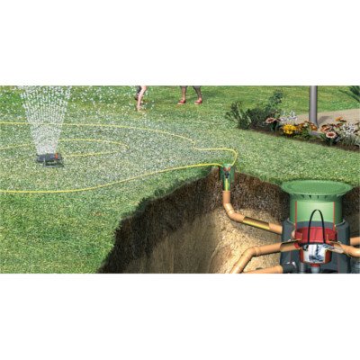 Graf Carat Regenwassertank Komplettpaket Garten-Komfort