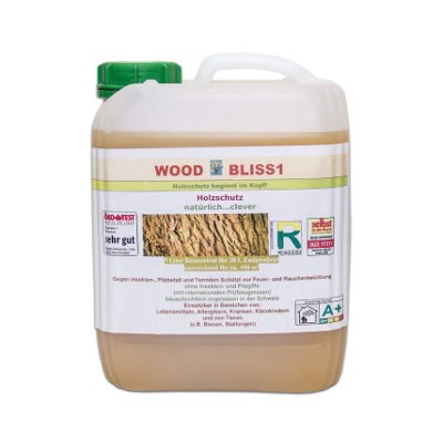 Masid Wood Bliss 1 natürliches und ungiftiges Holzschutzmittel - 5 Liter